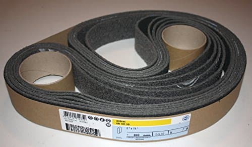 Hermes 2x72 Webrax (SC) , Non-Woven Sanding Belts, 3-Pack AN701 or AN702 (800 Grit)