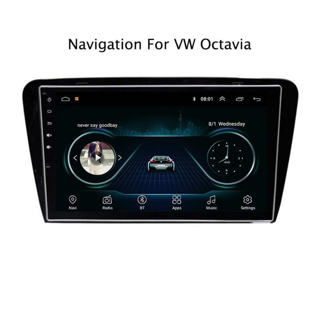 OUYI IPS 2.5D Multimedia Video Player Android 8.1 GPS Navigation Radio head unit For SKODA Octavia 2013-2018 A7 stereo