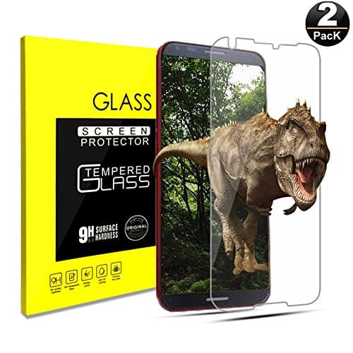 Google Pixel 2 XL Screen Protector, Tempered Glass Screen Protector, [2Pack] [9H Hardness] [Case Friendly] Film Screen Protector for Pixel 2 XL 2017 [HD Clear][Case Friendly] (Pixel2 XL)