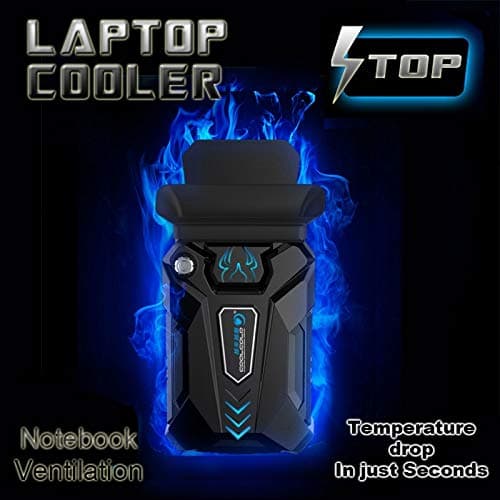 Laptop Cooling Pad High Performance Suction Type External Laptop Cooler USB Fan Turbine Technology suporte para Notebook Ventilation Cooling pad