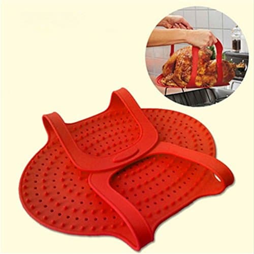 Kitchen Oven Pad Silicone Baking Pan High Temperature Resistant Turkey Roasted Duck Meat Pad DIY Cake Baking Pad
