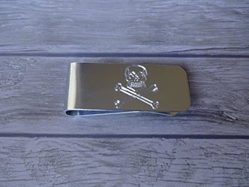 Skull and Crossbones Money Clip