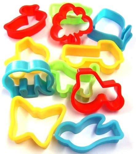 MASS DYNAMICPlastic Cookie Cutter Set of 12