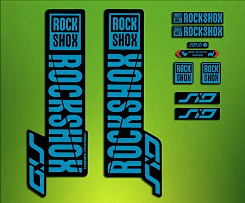 Stickers Stickers Fork Rock Shox SID 2018 elx65 Fork Aufkleber Decals MTB