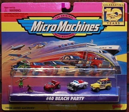 Micro Machines Beach Party #40 Collection