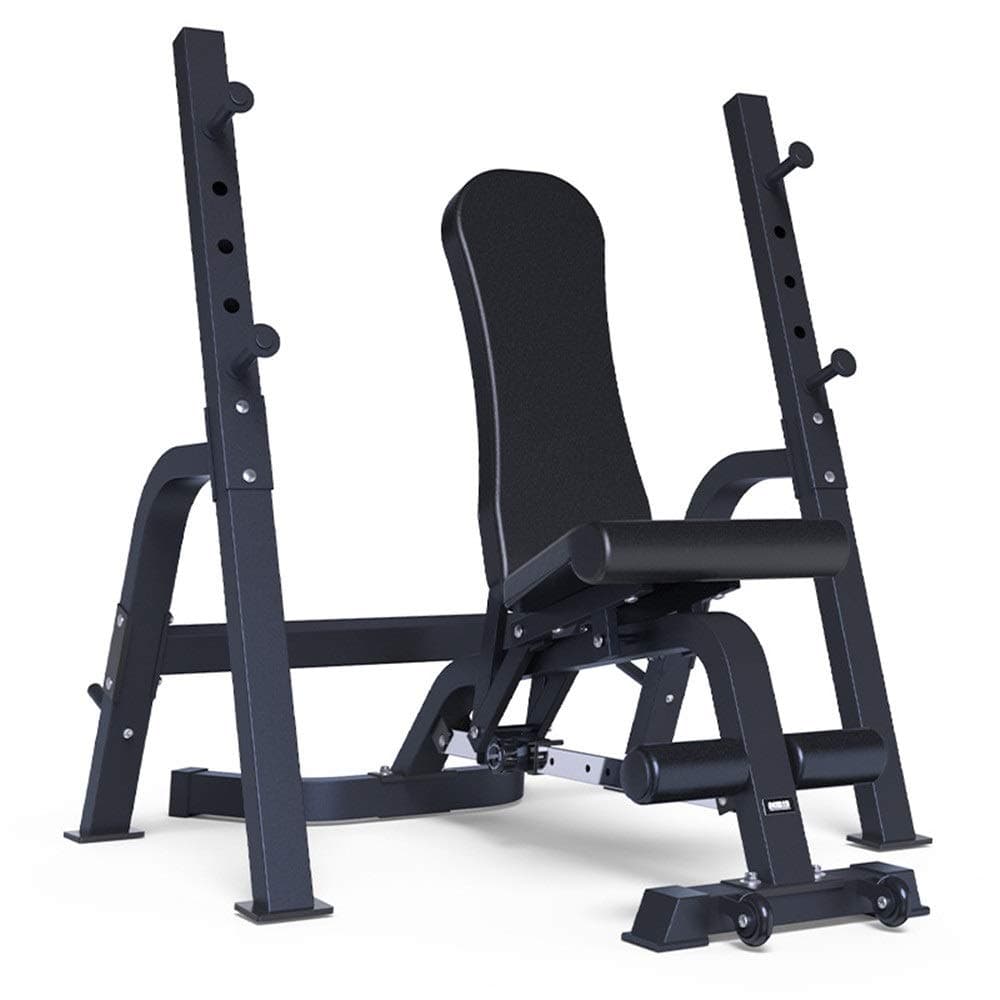 Weight Bench Multi-Function Adjustable Weight Lifting Bench Multi-Functional Bench (Color : Black, Size : 147x74x115cm)
