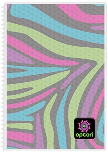 Spikeletz Mini Glow Journal, Zebra Color