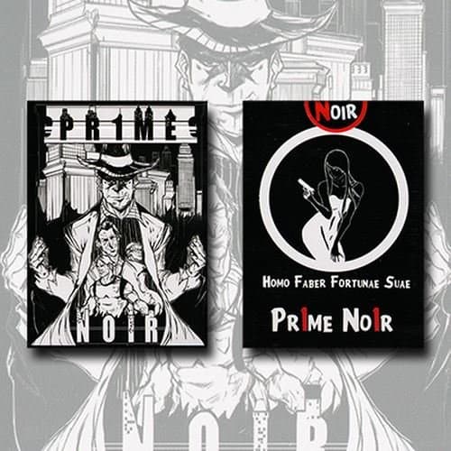 Pr1me Noir Deck (Limited Edition) by Max Magic &amp; Stratomagic - Trick