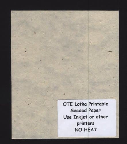 OTE Lotka Printable Seed Paper