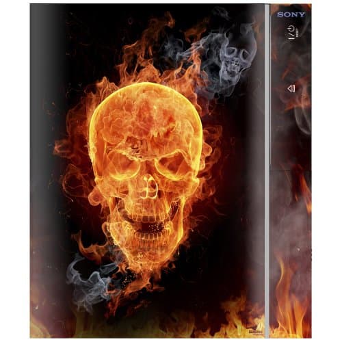 Skull Fire Battleskin for PS3