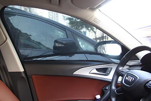 Universsal Car Side Window Sun Shade for Driver 2 Pack Baby Sun Shades Breathable Anti UV Sunscreen Anti Vertigo Able to Protect Children and Women Apply to All Cars Rear Window