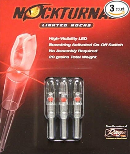 Nockturnal Lighted Nock System G Model 3/Pkg Red