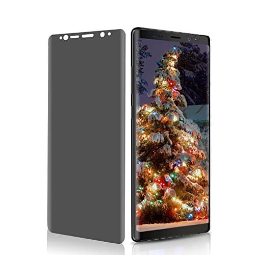 Samsung Galaxy Note 8 Screen Protector Topcanyon Note 8 [Upgraded version] Premium Privacy 3D Curved Anti-Spy Tempered [Case Friendly] Glass Screen Film for Samsung Galaxy Note 8 (Transparent)