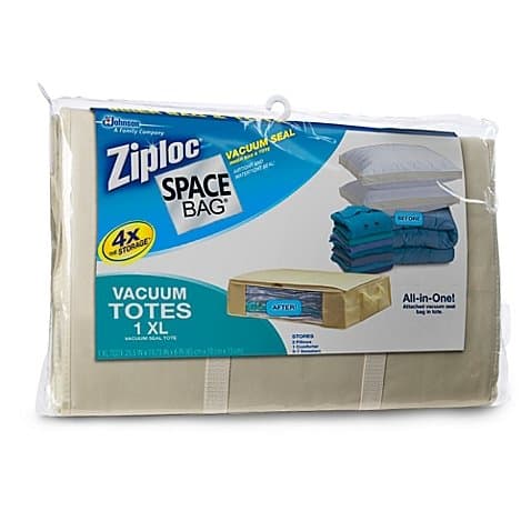 Ziploc Space Bag is Mildew Resistant Under Bed Storage (1 XL)