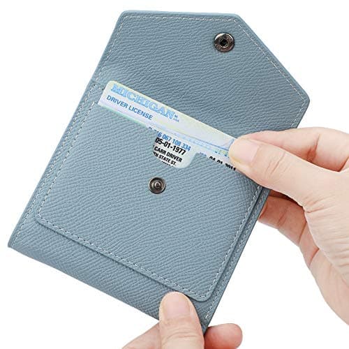 Dante Women's RFID Blocking Small Compact Bifold Leather Pocket Wallet Ladies Mini Purse