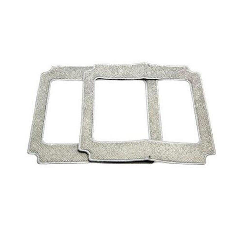Top 2X Replacement Microfibre Pads for Ecovacs WINBOT 830 Vacuum Cleaner accessories