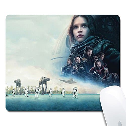 Gaming Office Mouse Pad--Glissando Customized Rogue One a Star Wars Story Cloth surface Natural rubber Gaming Office Mouse Pad--Rectangle Mouse Pad(108.3inch1/8inch)