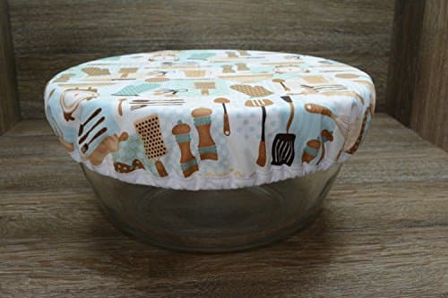 Eco-Friendly // Reusable // Large Bowl Cover // Retro Kitchen
