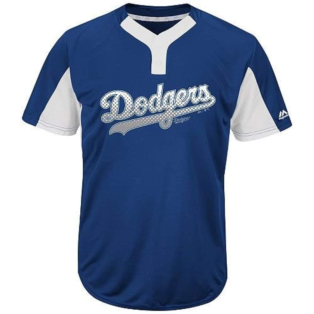 Los Angeles Dodgers Custom (Any Name/#) or Blank Back Button Cool Base Jersey