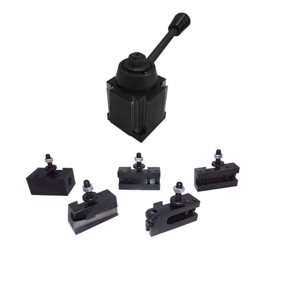 10-15" CNC Lathe BXA Wedge Quick Change Tool Post Lathing 250-222 250-201 Holder