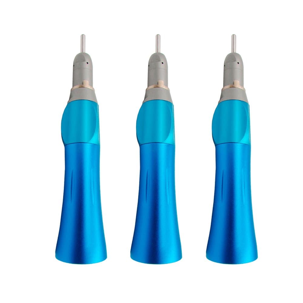 Blue Low Speed Straight Hand Tool Set Autoclavable (Pack of 3)