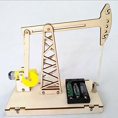 DIY Educational Pumping Unit Robot Innovation Training Kit Building Blocks Puzzle