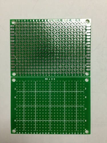 Prototype PCB, Universal Printed Circuit Board, FYF 10pcs Single-Side Universal PCB Circuit Board, 5x7cm/2x2.75inch FR4, Square Pads, 100% Brand New and