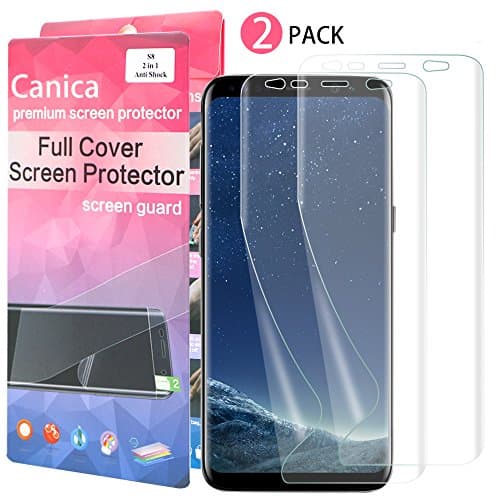 Galaxy S8 Screen Protector,S8 Screen Protector,Samsung Galaxy S8 Screen Protector,Canica S8 Full Coverage Screen Protector for Galaxy S8