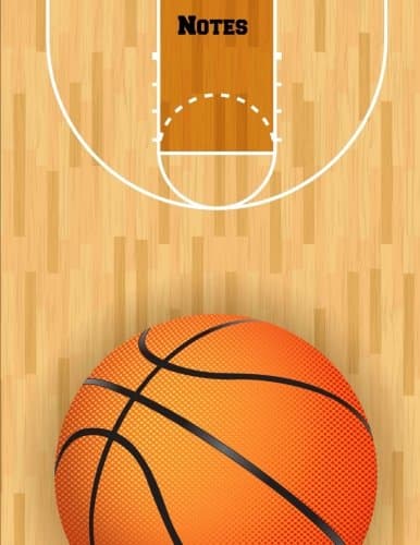 Notes: Basketball Notebook (Composition Book, Journal) (8.5 x 11 Large)