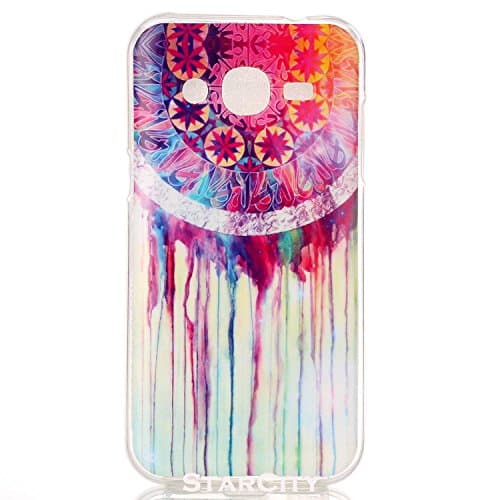 Galaxy J2 Case, StarCity Samsung Galaxy J2 Case, [Shock Absorbent] Flexible TPU Case Skin Gel Protective Cover Case For Samsung Galaxy J2 (TPU Series_Dream)
