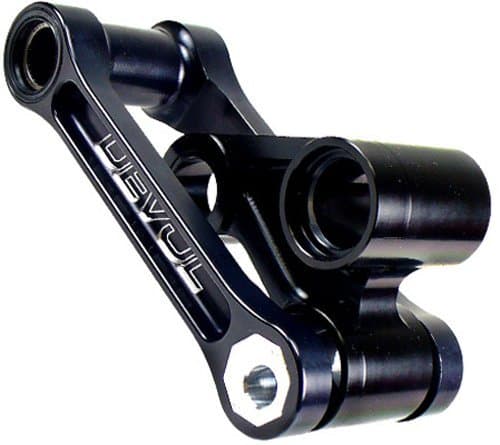 06 YAMAHA YZ450F: DeVol Lowering Link - Black (BLACK) by Devol