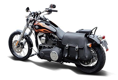 Saddle bag"Boston" 28 litre for various models Harley Davidson left side Buffalo Bag.