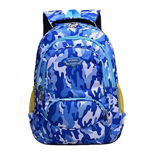 school bags for boys blue