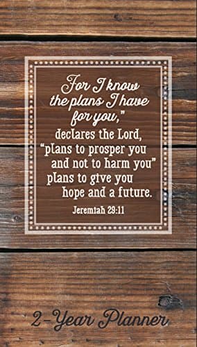 For I Know The Plans, 2017/2018 Two-Year Pocket Planner