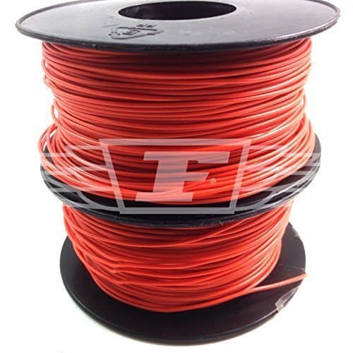 ORANGE 5 METERS, SOLID CORE HOOKUP WIRE 1/0.6mm² 22AWG BREADBOARD JUMPERS