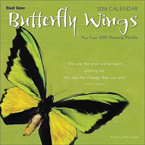 Butterfly Wings 2018 Wall Calendar