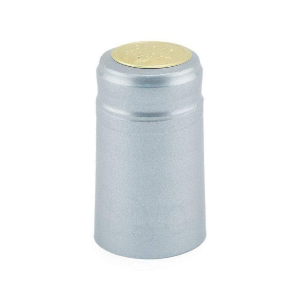 Shrink Cap | Silver (100/Pack)