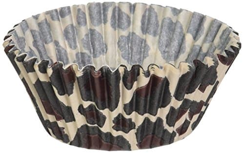 Jubilee Sweet Arts Cupcake Baking Cups, Leopard