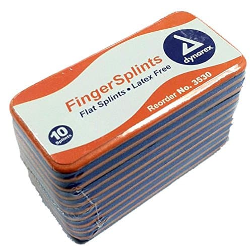 Dynarex Actisplint Model 3530- 1¾"×3¾" Finger Splints - 10 Splints/pack