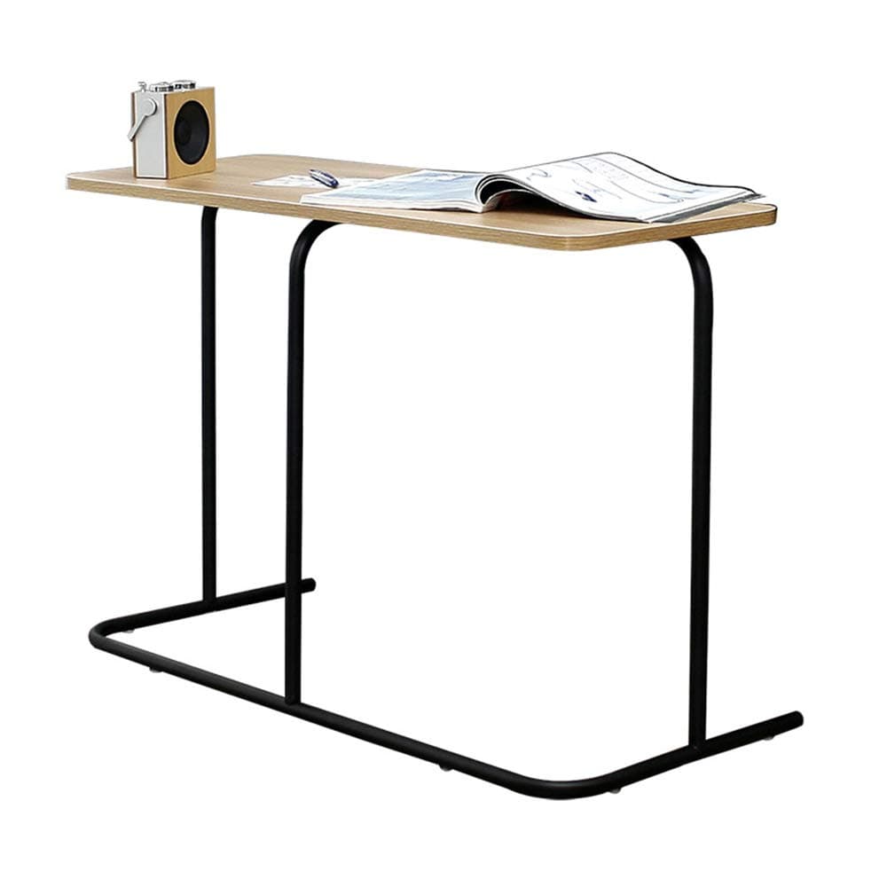 JI BIN SHOP® Laptop Desk, Children's Study Table/Sofa Table/Bedside Table/Writing Desk 90x35x60.5CM + (Color : BLACK)