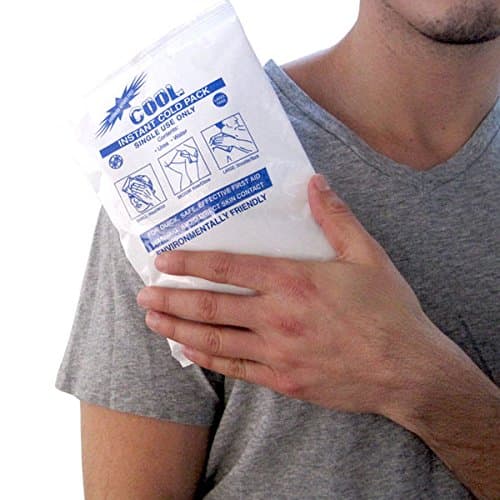 Cool Instant Cold Pack, Medium Size: 5" x 7" - 16/Case