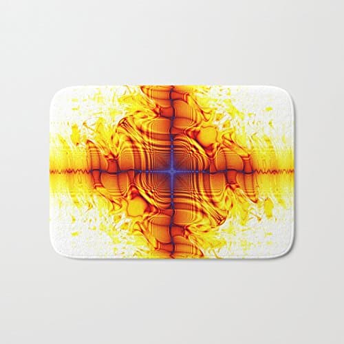 Ashasds Cusion Abstract Gold Multiple Mirrors Creative Design Home Decorations Rug Rectangle Size 18x30,Multi-function Indoor Outdoor Beautiful Doormat