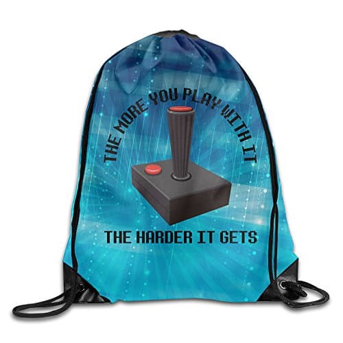 Gym Drawstring Bag The More You Play With It Backpack Bag