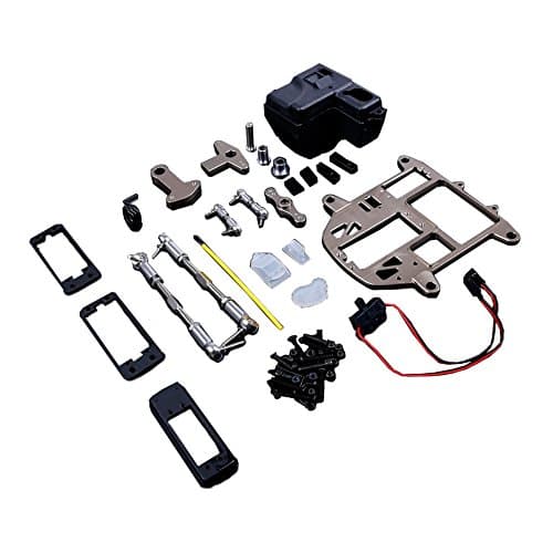 TOP SPEED RC WORLD Steering System With Plastic Battery Case Kit Upgrade For Hpi Baja 5B 5T 5SC