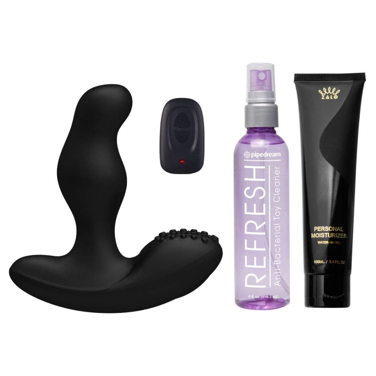 New Updated Caesar 16Mode with 360 Degree Rotating Head & Personal Lubricant with Toy Cleaner Kit