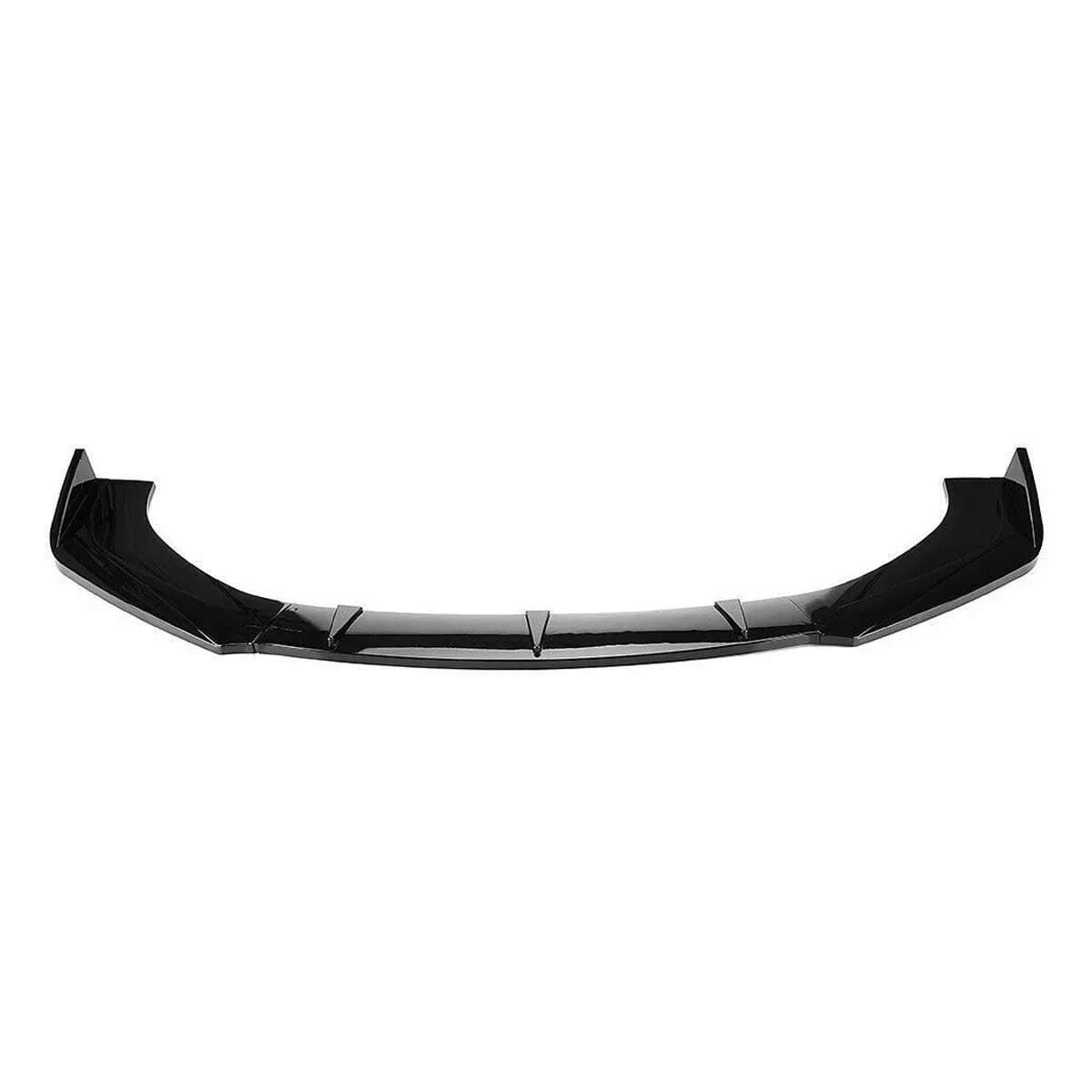 Boombee Bumper Protector 3pc Gloss Black Front Bumper Lip Protector Spoiler Splitter Compatible with Hyundai Veloster 2013-2017 (Color : Black, Size : M)