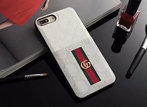 iPhone 8 Plus Case, iPhone 7 Plus Case (US-Fast Deliver), Fashion Shock Protection Vintage Case with Slot for Cards Elengant Luxury Monogram Case for iPhone 8 Plus/iPhone 7 Plus