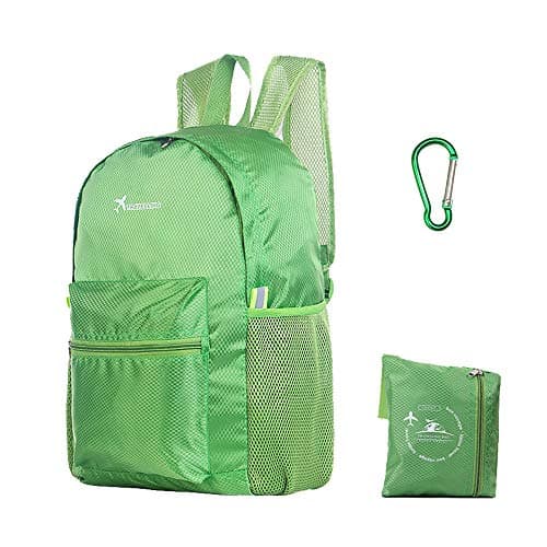 mountop Ultra Lightweight Foldable Backpack Folding Backpack Outdoor Water Resistant Backpack Hiking Daypack for Travel Champing Hiking School and Sports