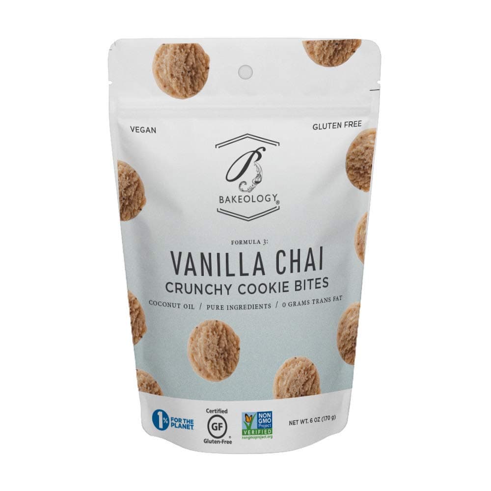 Bakeology Vanilla Chai Cookie Bites, 6 oz