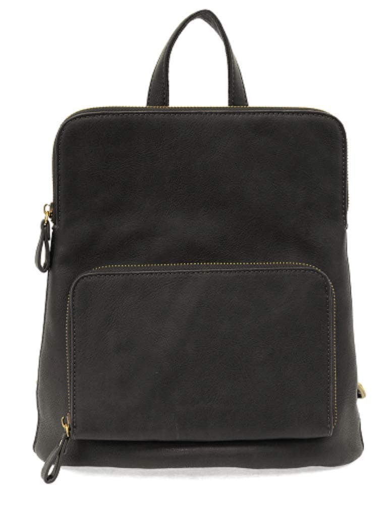 Joy Susan Women's Julia Mini Backpack (One SIze, Black)